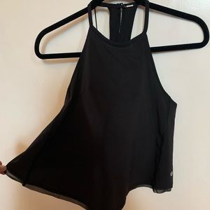 Black Lululemon tank, size 0
